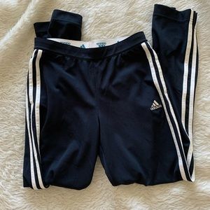 Navy blue adidas pants- kids large